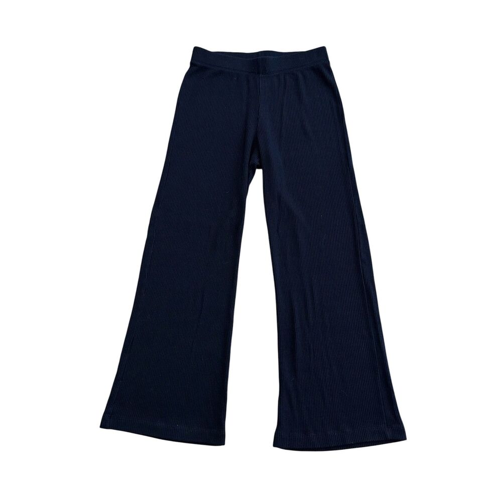 DONNI. Sweater Rib Simple Pant in Dark Navy Size M